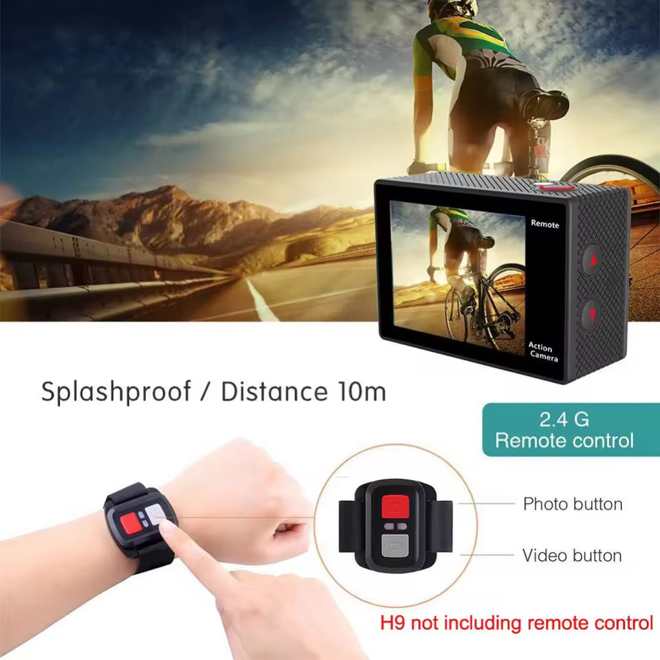 4k Bike Vlogging Camera ( IP68 Waterproof )