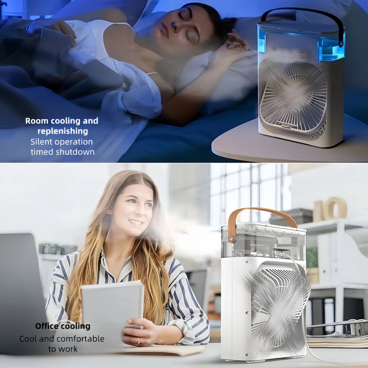 Portable Mini Cooler With 14Hr Battery Backup