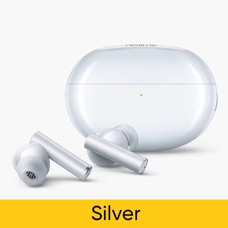 Realme Air6 Pro EarBuds 12Hr battery Life (White)