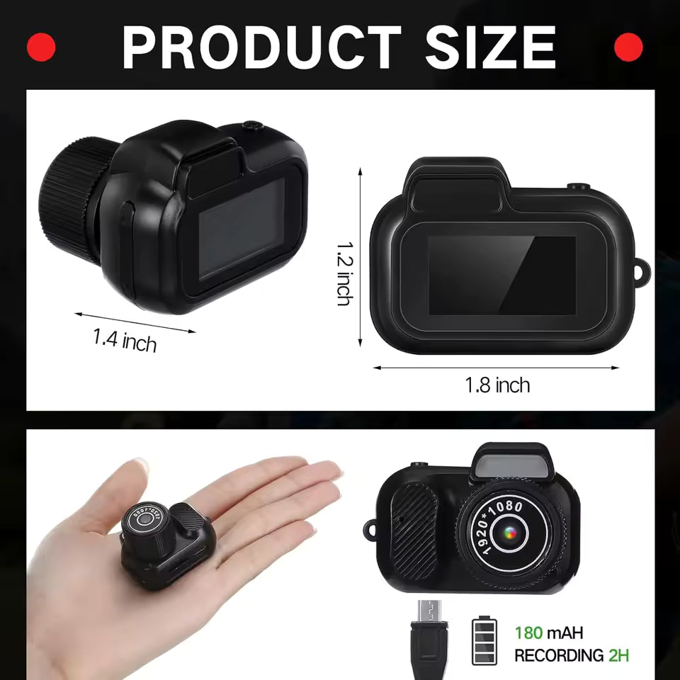 Mini HD Keychain Camera (32GB)™